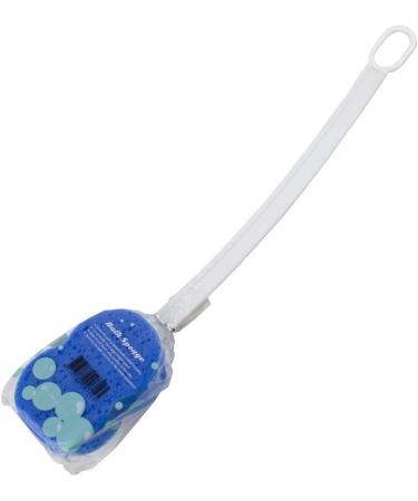 Mobiclinic Blue Bath Sponge with Handle | European Shower Aid | Perfect for Easy Bathing - Buy Online on GoSupps.com