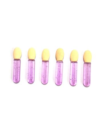 VINTORKY 100pcs Makeup Eyeshadow Brush Sponge Eyeshadow Brush Make up for Face Violet