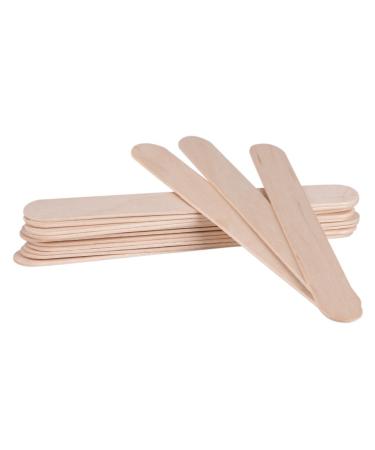 ANGGREK 100Pcs Waxing Stick Spatula Disposable Wooden Hair Removal & Craft Sticks for Body Waxing | International Shipping - Buy Online on GoSupps.com