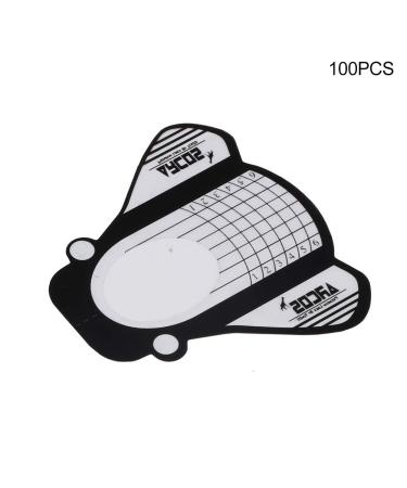 100pcs DIY Nail Art Extension Tips | UV Gel Sticker & Manicure Tools | International Shipping Available - Buy Online on GoSupps.com