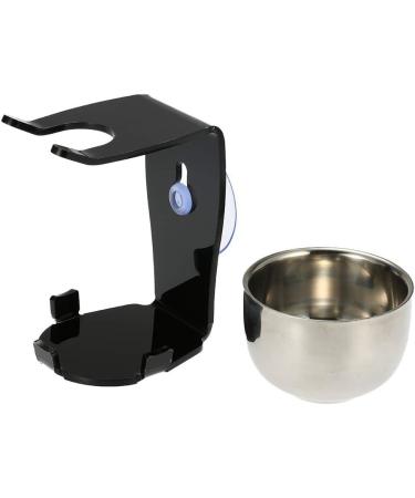 Ounona Men's Shaving Bowl & Soap Set | Stainless Steel Brush Holder & Suction Cup | Ultimate Shaving Experience - Buy Online on GoSupps.com