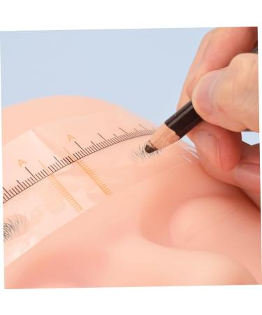 GLEAVI 10pcs Tools Eyebrow Ruler Tool Eyebrow Template Measuring Ruler Mold Eyebrow Trimming Guide Ruler - Buy Online on GoSupps.com