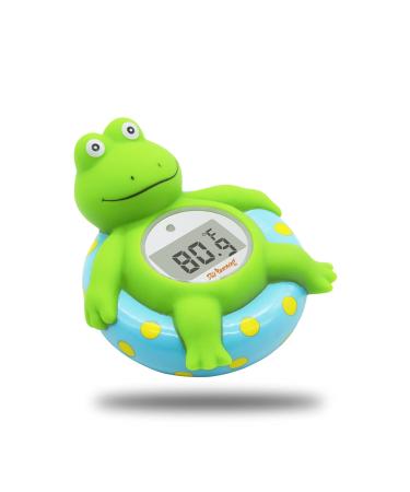 Doli Yearning Baby Bath Thermometer with Room Temperature| Fahrenheit and Celsius|Frog Lovely Shape|Kids' Bathroom Safety Products| Bath Toys… Blue - Buy Online on GoSupps.com