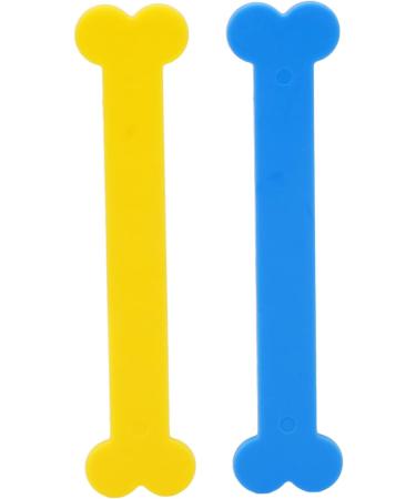 2 Pack Ergonomic Tongue Tip Trainer - Bone Shape Mixed Color - Enhance Tongue Muscle Strength - Buy Online on GoSupps.com