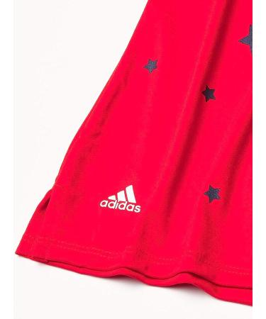 adidas Girls' Red Printed Polo Shirt - X-Large - Buy Online on GoSupps.com