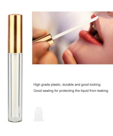 10pcs Empty Lip Gloss Tubes - Reusable 3.5ml Lipstick Storage Bottles for DIY Cosmetics - Buy Online on GoSupps.com