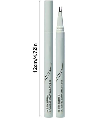 Double Tip Eye Lash Pencil Ultra Fine Eyeliner Smudge Proof Liquid Eyeliner Smooth Quick Dry Long Lasting Longwearing Eye Pencil Easily to Create Any Look Haoying Black - Buy Online on GoSupps.com