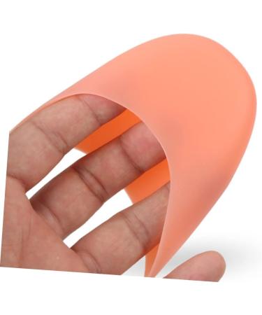 2 Pairs Silicone Toe Pads - Protective Sleeve & Forefoot Cushion for Comfort | Foot Separating Socks & Tiptoe Covers - Buy Online on GoSupps.com