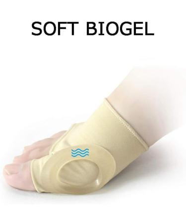 Jycch Valgus Cushion Socks & Correction Sleeves - Ultra-Thin Toe Spreader for Men & Women - Relieve Bunion Pain - Buy Online on GoSupps.com