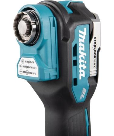 Makita DTM52Z Li-ion LXT Brushless Multi-Tool - Batteries and Charger Not Included Blue 18 V Angled - Buy Online on GoSupps.com