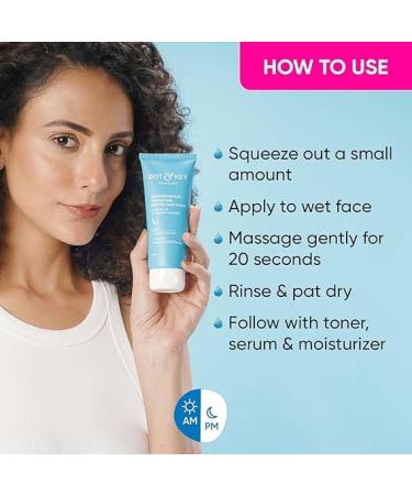 Hydrating Probiotic & Ceramide Face Wash for Dry Normal & Sensitive Skin | Gentle Cleanser | 100ml - Unisex - Buy Online on GoSupps.com