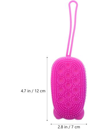 EXCEART Silicone Bath Body Brush - Exfoliating & Cleansing Scrubber for Women and Girls - Buy Online on GoSupps.com