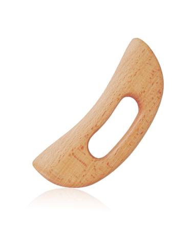 Iudwcg 1 PCs Drainage-lymph massage device wooden scraping tool manual scraper for anti-cellulite massage and muscle fatigue body characters