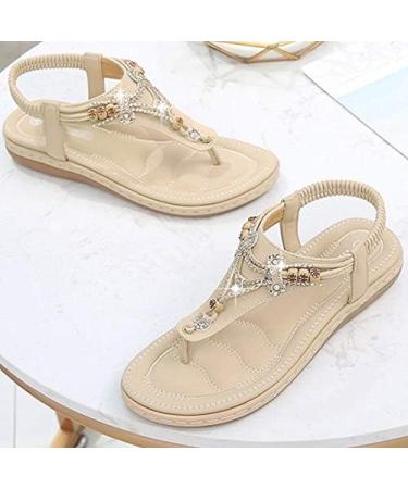 Buy Bohemian Flat Sandals for Women | Summer Shoes & Flip Flops - International Shipping Available - Buy Online on GoSupps.com