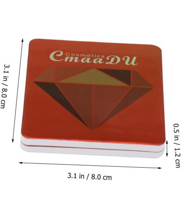 Mipcase Makeup Plattete 9 Matte Eyeshadow Glitter Eye Shadow Long-lasting Eyeshadow Women Eye Shadow Powder Eye Shadow Flash 1 count (Pack of 1) Red - Buy Online on GoSupps.com