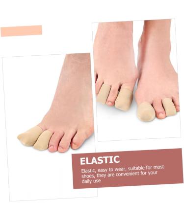 Healifty 2pcs Big Toe Protector Silicone Covers - Gel Sleeves for Toe Protection - Rubber Caps for Big Toe - 2.5x4cm - Buy Online on GoSupps.com