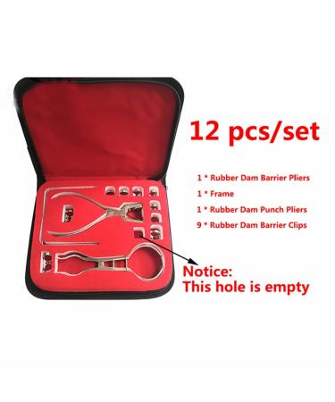 NA Dental Rubber Dam Tool Set - Clip Frame Punch & Tweezers Oral Kit for International Shipping - Buy Online on GoSupps.com