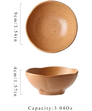 Fruit Bowl Snack Containers Soy Sauce Set Ceramic Appetizer Bowl Mini Condiment Plate Bowl Soy Sauce Vegetable Vinegar Snack Salad Breakfast Bowls (Color : A) (A) - Buy Online on GoSupps.com
