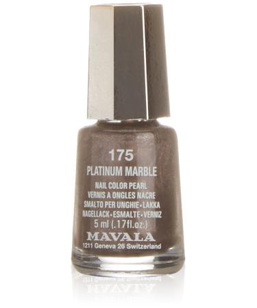 Bella Aurora y Mavala Platinum Marble 175 Nail Polish