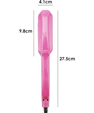 Titanium Alloy Hair Crimper with 5 Heat Settings - Volumizing Crimper Iron for Women, UK Plug - Buy Online on GoSupps.com