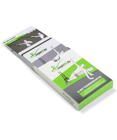 EagleFit Sling Trainer Cards - Waterproof Portable & Anytime Workout Solution - Buy Online on GoSupps.com