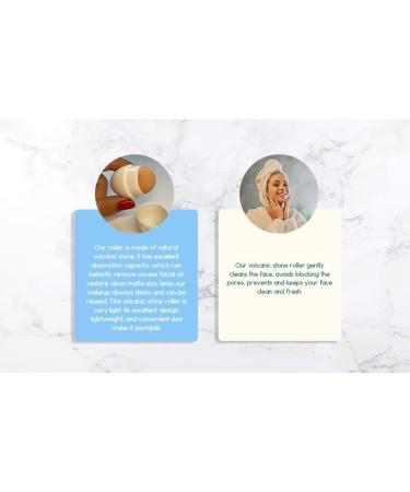 Volcanic Stone Oil-Absorbing Face Roller | Superior Absorption & Easy to Clean | Shop Internationally - Buy Online on GoSupps.com