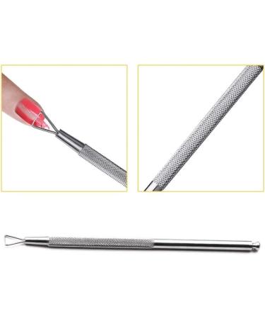nail pusher tool Gel Nail Polish Remover Toolnail Cuticle Pusher Double Head 12.5CM Manicure Tools for Fingernails Toenails - Buy Online on GoSupps.com