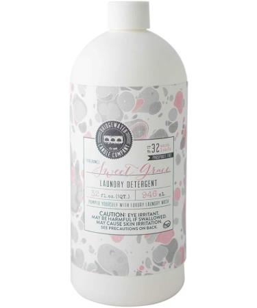 Bridgewater Candle Sweet Grace 32 oz Laundry Detergent | Luxury Scented Deep Cleaning | Powerful Fragrance for a Fresh Laundry Experience - Buy Online on GoSupps.com
