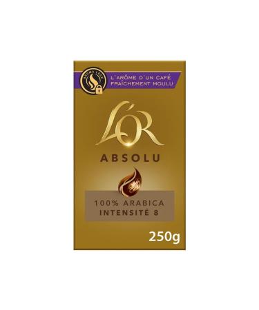 L'Or Absolute Ground Coffee 250 g Intensity 8