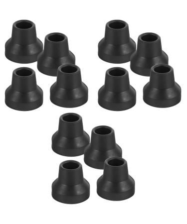 Gleavi 12 pcholstery for crutches walking sticks rubber buffer walking stick rubber buffer litter cushion lede.
