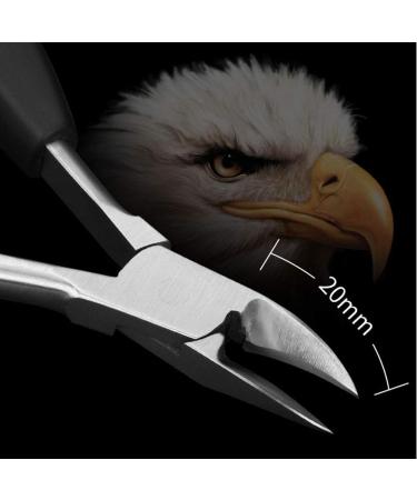Buy Generic Professional Toenail Scissors - Stainless Steel Precision Tongs for Thick & Embedded Toenails - Ergonomic Design & Non-Wound Rubber - International Shipping Available - Buy Online on GoSupps.com