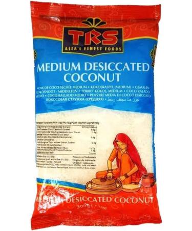 Seelans TRS Desicated Coconut Medium | 300G | GMO Free |Vegan | High Fibre | Indian Origin - Buy Online on GoSupps.com