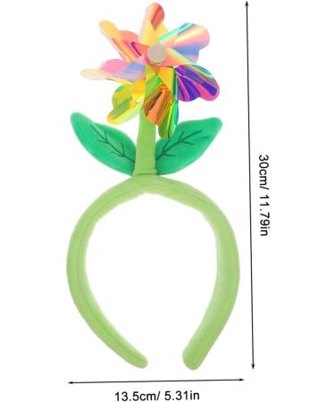 FOMIYES Windmill Grass Headband Elastic Headband Cloth Headband Hair Hoop Party Headband Head Bands Head Bandana Spa Headband for Washing Face Embellished Headbands for Women Fabric - Buy Online on GoSupps.com