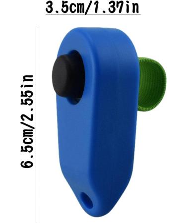ITRIMAKA Pet Clicker Training Device | Effective Dog & Pet Training Clickers for Dogs Cats Puppies & Birds | Practical Design Light Blue - Buy Online on GoSupps.com