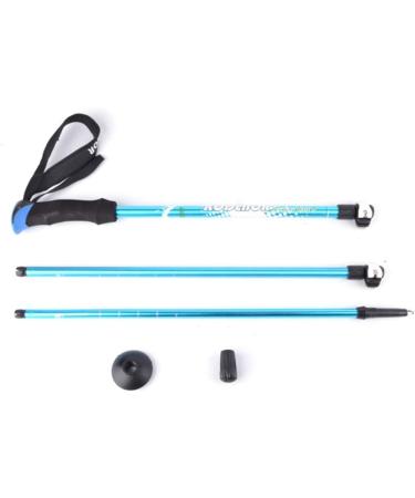 Portable Folding Walking Stick Trekking Pole 7075 Aluminum Cane Strong and Lightweight Perfect for Hiking Walking Trekking Trail Crutches - Buy Online on GoSupps.com