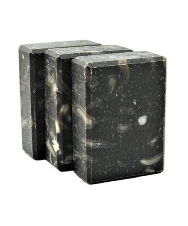 Pine Tar Soap - With Eucalyptus and lemon Essential Oils Pine Tar Soap For Men With Activated Charcoal & Colloidal Oatmeal. Made in USA- 3 Bar Pack 15 + Oz