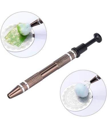 Manicure Tool Manicure Clamping Pen Nail Claw Cotton Pen Nail Template Cleaning Punching Plate Tool Comfortable and Environmentally Useful and Practical - Buy Online on GoSupps.com