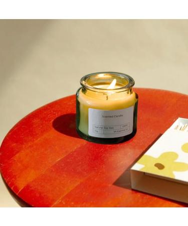 Buy Shangri-La White Tea Scented Candle for Men | Luxurious Soy Candles | Ideal Holiday Gift | Wood Wick Candles - Shop Now - Buy Online on GoSupps.com