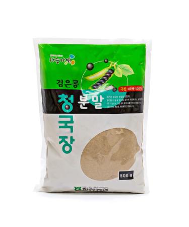 NongHyup Fermented Soy Bean Paste Powder, Cheonggukjang, Product of Korea, All Natural Healthy Food, 100%        (500g / 1.1 lbs)