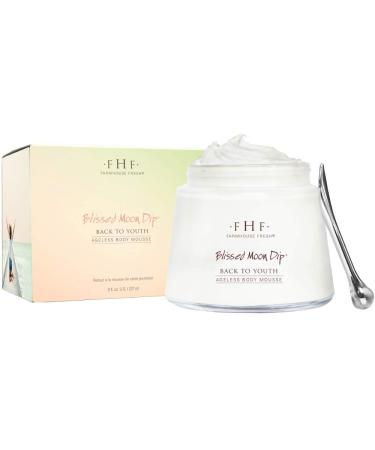 FarmHouse Fresh Blissed Moon Dip Back To Youth Ageless Body Mousse 8 fl. oz. | Hydrating Body Cream - Buy Online on GoSupps.com