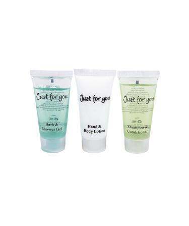 Just for You Hand and Body Lotion 20ml - REACH-Compliant Travel Toiletries Pleasant Fragrance Ideal for Hotels & Home Use - Pack of 100 - Buy Online on GoSupps.com