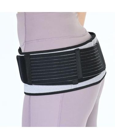 Sacroiliac SI Joint Hip Belt - Lower Back Support Brace for Men & Women | Compression Hip Brace for Pelvis Joint & Sciatica Pain Relief (Small - Buy Online on GoSupps.com