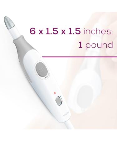 Beurer MP32 Electric Nail Drill 7 Attachments 3 Speeds with Storage Case - Nail Care Tool Kit for Manicure Pedicure - 7 Piece Set - Buy Online on GoSupps.com