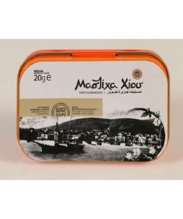 Chios Mastiha Medium Tears 20gr - Xios Mastic (METAL BOX)