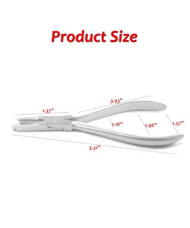 MEDSPO Professional Dental Pliers | Orthodontic Braces Wire Bending Loop Forming Pliers | Bracket Remover | Band Arch Wire Cutters (Band Removing Plier Long Posterior) - Buy Online on GoSupps.com