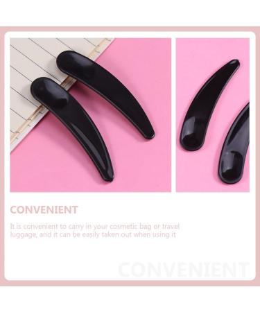 Beavorty 100pcs Cream Scoops & Spatulas for Makeup & Moisturizers | Facial Mask Applicator Tools - Black Beauty Spoons - Buy Online on GoSupps.com