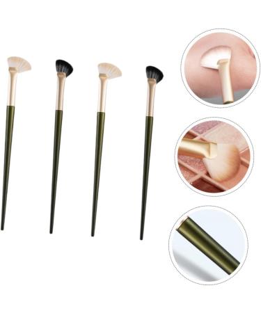 Healeved 8 Pcs Nose Shadow Brush Angled Eyeshadow Brush Concealer Brush Nose Makeup Brush Wooden Handle - Buy Online on GoSupps.com