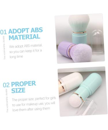 Didiseaon Capsule Brush Makeup Brush Cosmetic Powder Brush Portable Brush Bronzer Brush Blending Blush Brush Blusher Brush Stretchable Makeup Brush Abs Travel Liquid Handle Brush - Buy Online on GoSupps.com