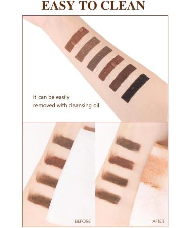 Colorful eyebrow cream waterproof three-dimensional stereotypes above the color eyebrows (04) - Buy Online on GoSupps.com