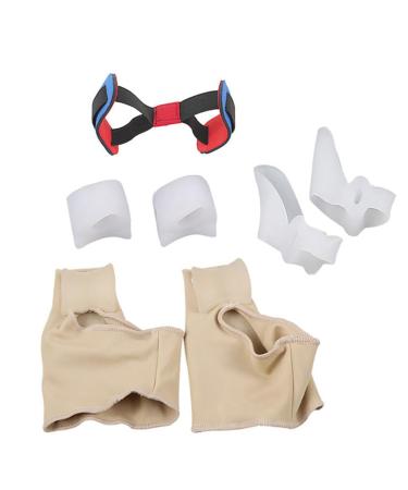 1 Set Foot Protector Set of 4 Straightener Bunion Relief Bunion Splint Shoe Insoles Spacers Big Joint Bunion Hallux Strap Arm Pad Care